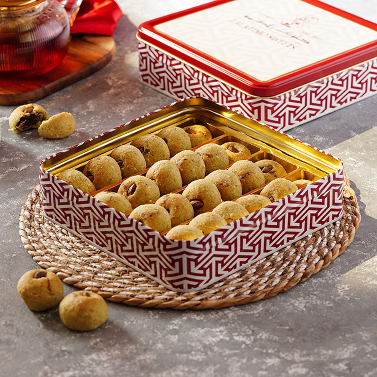 Zalatimo Sweets | Cardamom Dates Maamoul - No Added Sugar