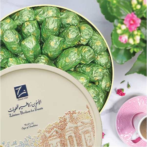 Pistachios maamoul can