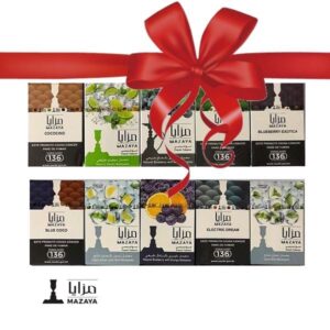 10 Pack's Mazaya 50 Gram Multi Flavor Pack's