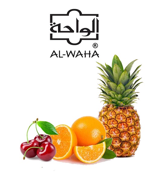 Al Waha Cherry Pineapple and Orange Mixture Flavor